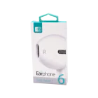 HEATZ | Single Ear Phone 3.5Mm Connector White | ZE1006 / ZE05