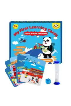 PANDA JUNIOR | My First Learning Cards -Travel Around The World PJ002-1 | 49700163