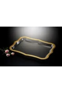 VAGUE | Acrylic Traditional Trays 55*40cm Golden Touch 55*40cm T.3mm | 02-729