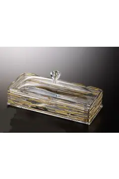 VAGUE | Cutlery Holder With Gold Printing 25.5*11*(H)10Cm | 02-867