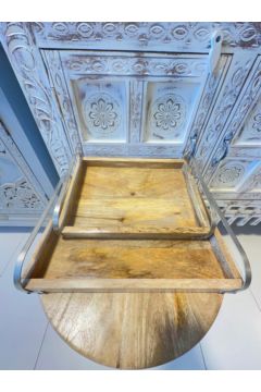 NAQSH GALLERY | Tray With Metal Handel | 10000253