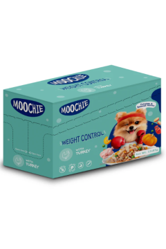 MOOCHIE | Casserole With Turkey (Weight Control) 12X85G Pouchs | 10883U2