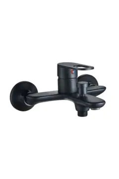 MILANO | Dito Black Bath Shower Mixer Tap with Hand Shower | 140100100801