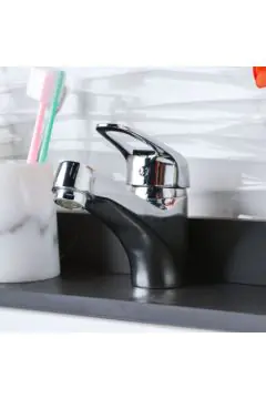 MILANO | Tarki Basin Mixer Tap with Pop Up Waste & Flexible Pipe | 140100200188