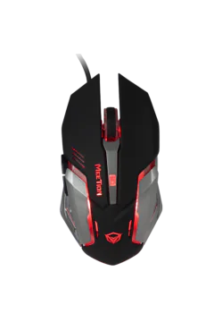 MEETION | USB Corded Backlit Gaming Mouse Black | MT-M915