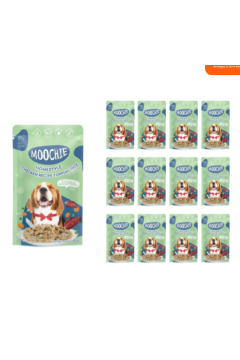 MOOCHIE | Homestyle Chicken & Rice 120Gx12 Pouchs | 16912