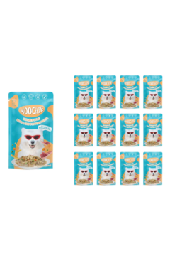 MOOCHIE | Homestyle With Lamb & Pasta 120Gx12 Pouchs | 16914
