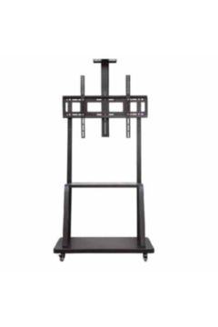 SKILL TECH | 32"-75" 50Kg , Vesa 600X400 Tv Floor Stand , Trolly / Tv Mobile Cart | SH 75B FS