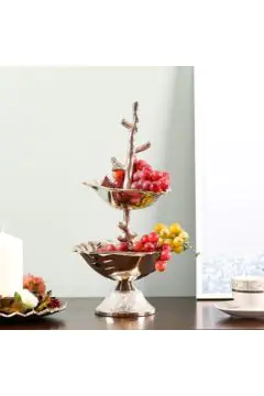 DANUBE | Arianna Shell Serving Bowl Silver | 290104600806