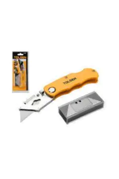 TOLSEN | Aluminum Handle Utility Knife 61*19mm | 30007