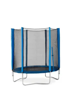 PLUM | 6Ft Junior Trampoline & Enclosure Net Blue | PLU115TOY00103