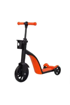 3 in 1 Kids Tricycle with Adjustable Height Orange | 306 2 o