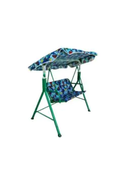 Colorful Kids Outdoor Swing Chair Dark Blue 105x106cm | 338 db