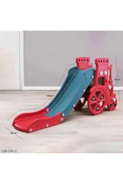 Colorful Toys Slide Train For Kids Red 30x148x78cm | 356 3 r