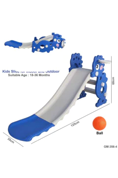 Kids Slide for Indoor and Outdoor - Durable & Fun Activity for Toddlers Blue | 356-4-b