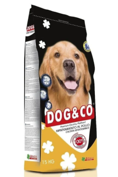 DOG & CO | Adult Chicken Maintenance Dry Dog Food 15Kg | 3741