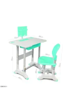 Adjustable Kid Study Table Green | 543 1 g