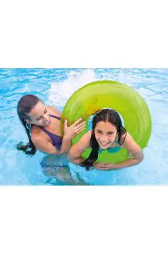 INTEX | Transparent Inflatable Pool Swim Tubes - Assorted Colors | 42159260