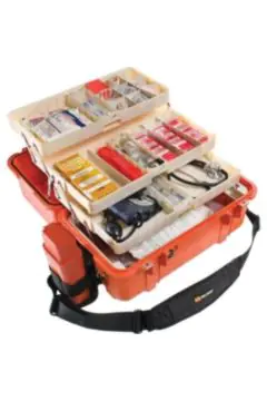 PELICAN | Case with EMS Organizer Divider Set Orange | 1460-005-150