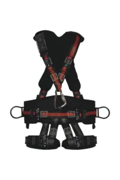 DELTAPLUS | Safety Harness | Black-Orange | GALAGO HAR35TCA
