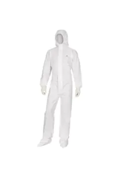 DELTAPLUS | Flame Retardant Disposable-Coverall | White | DT223