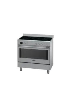 BOSCH | Serie 8 Electric Range Cooker 70 Kg 90 cm Stainless Steel l HCB738357M