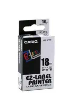 CASIO | Label Printer Tape 18mm White | XR-18WE1-W-DJ1