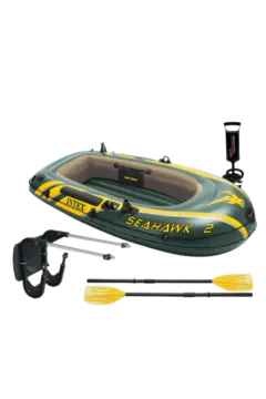 INTEX | Seahawk 2 Inflatable Boat Set 236x114x41cm | 42168347