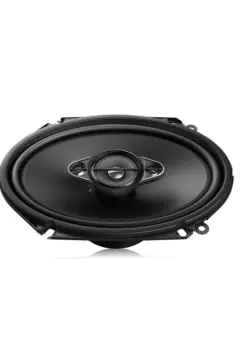 PIONEER | 6"x8"inch 4-Way 350W Max Power, Carbon/Mica-reinforced IMPP Cone, 18mm Tweeter and 11mm Super Tweeter and 1-5/8" Cone Midrange Coaxial Car Speakers Pair | TS-A6880