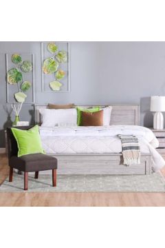 DANUBE | Raymond 180X200 King Bed - Grey Oak | 810101700823