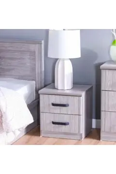 DANUBE | Raymond Night Stand Set of 2 - Grey Oak | 810101700824