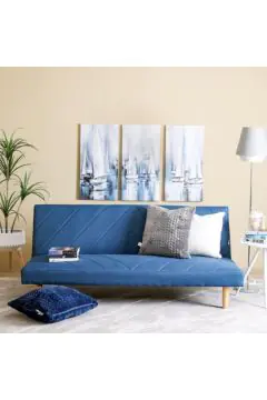 DANUBE | Eudora 3-Seater Fabric Sofa Bed | 810401102086