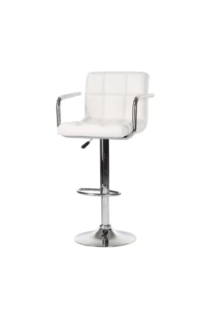 DANUBE | Rhoda Bar Stool - White | 811100700175