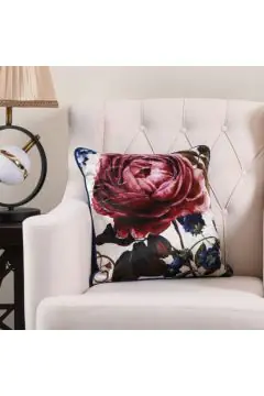 DANUBE | Fantasy Digital Cushion 45X45cm Red - HOL-D-1003 | 811500115670