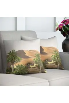 DANUBE | Dreamz Cushion 43X43cm MULTI OASIS Filled CUSHION | 811500118047
