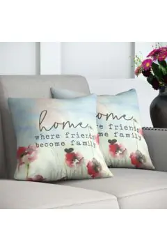 DANUBE | Dreamz Cushion 65X65cm MULTI TC01-Filled CUSHION | 811500118066