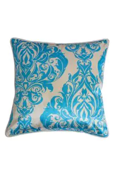 DANUBE | Fantasy Digital Filled Cushion 45X45 cm Teal-HOL 429 | 811500118365