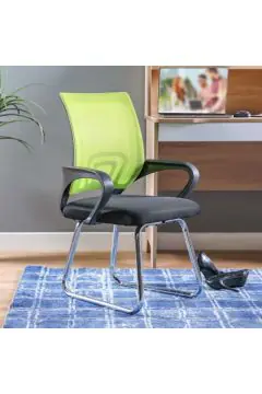 DANUBE | New Acqua Visitor Chair - Green | 811900300104