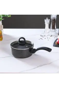 FISSMAN | Grace Black Marble Coating 16Cm Sauce Pan - 15014 | 812000504888