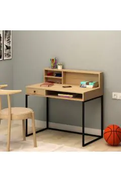 DANUBE | Nasus Office Desk - Natural Oak | 812800200048