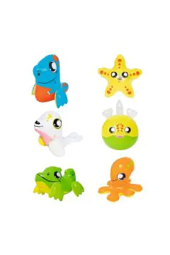 BESTWAY | Up, In & Over Bath Puffy Pals Assorted 23-34Cms |  BES115TOY00645