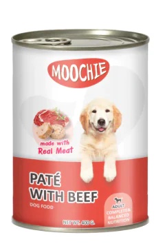 Dog Food Moochie Pate With Beef 400G | 82172