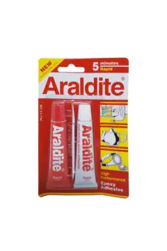 ARALDITE | 5 minutes Rapid Epoxy Adhesive Red 2 x 17ml