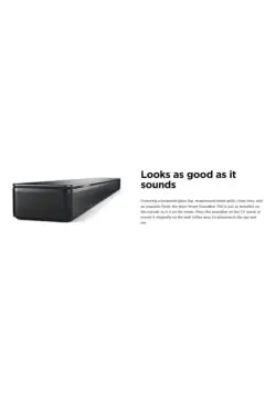 BOSE | Soundbar 700 Black 4800 g | 795347-4100