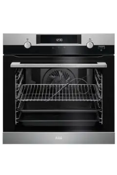 AEG | Built-in Multifunction Pyrolytic Oven 3 Baking Level-Anti Finger Print 77L Capacity | BPK556320M