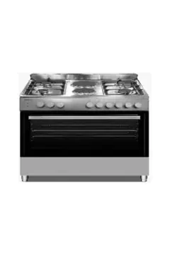 GENERAL COOL Cooker 4 Gas B.+ Elect.Oven + 2 Hot Plate 90X60 Cm C904GE