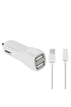 NYORK | USB Micro International Car Charger Dual Port 2.1A | CC-631