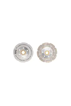 CLARKE | Diamond Cup Grinding 4 inch Double Row 22.2mm Bore Dia with 16mm Reduction Ring | CGW4C