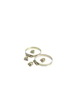CLARKE | Hose Clip BS55 Bi-Metal 40-55MM (1 Â½â€-2 1/8â€) 2, Zinc Plated & Corrosion Resistant, 10 pcs pkt | CHC2