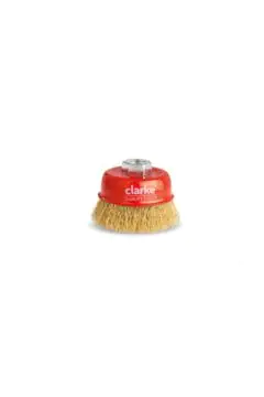 CLARKE | Cup Wire Brush Crimped M10 x 65mm | CWBC10X65C